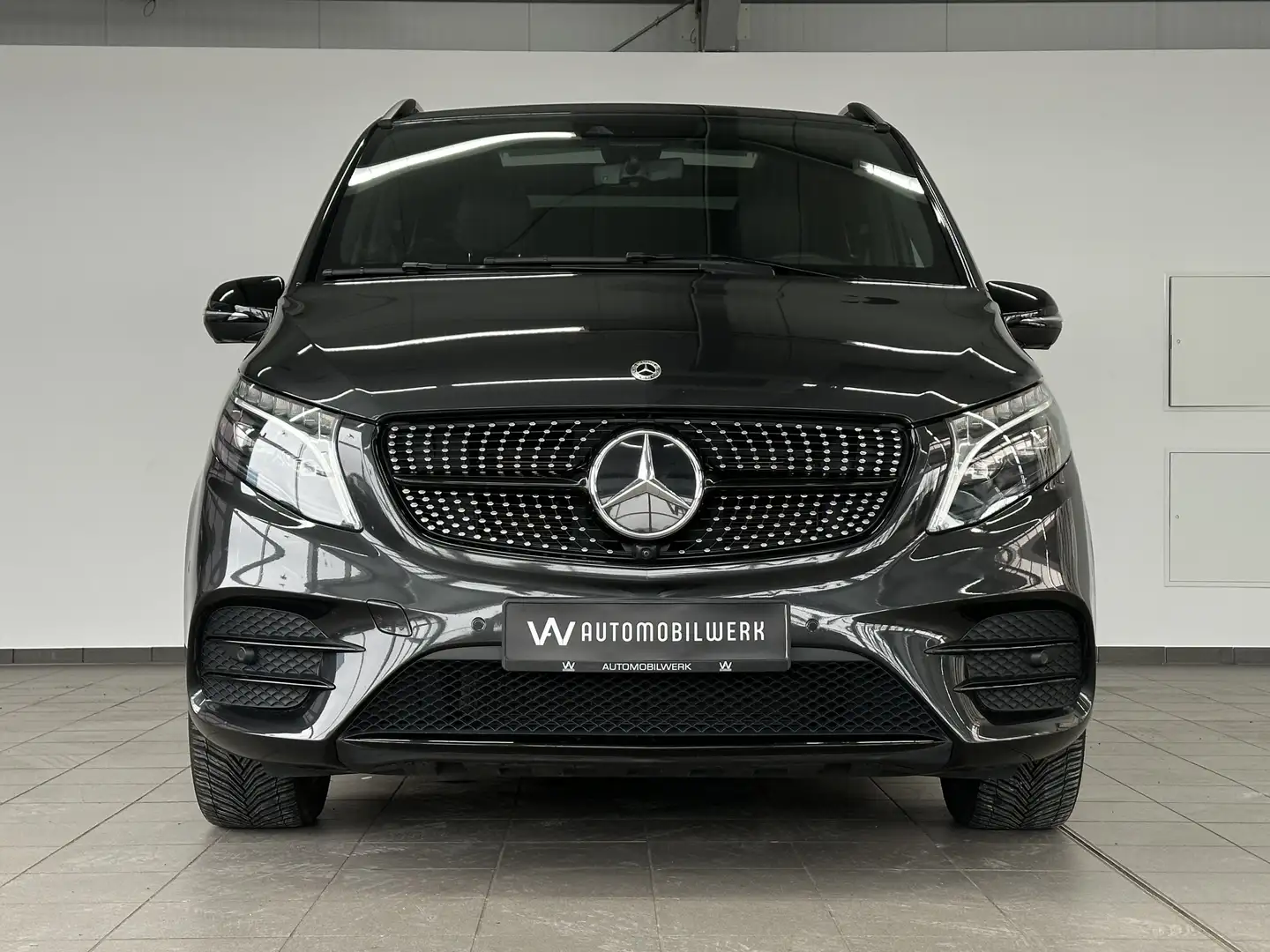 Mercedes-Benz V 300 4M LANG AMG LED|PANO|AHK|BURM|MEMO|360° Gris - 2