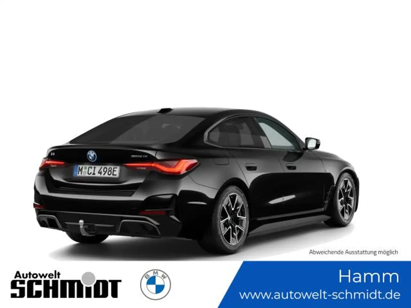 BMW i4 eDrive35 ELEKTRO M Sportpaket UPE 71.000 EUR Schwarz - 2