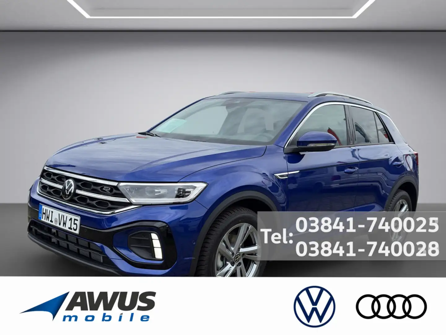 Volkswagen T-Roc 1.5TSI DSG R-Line Blau - 1