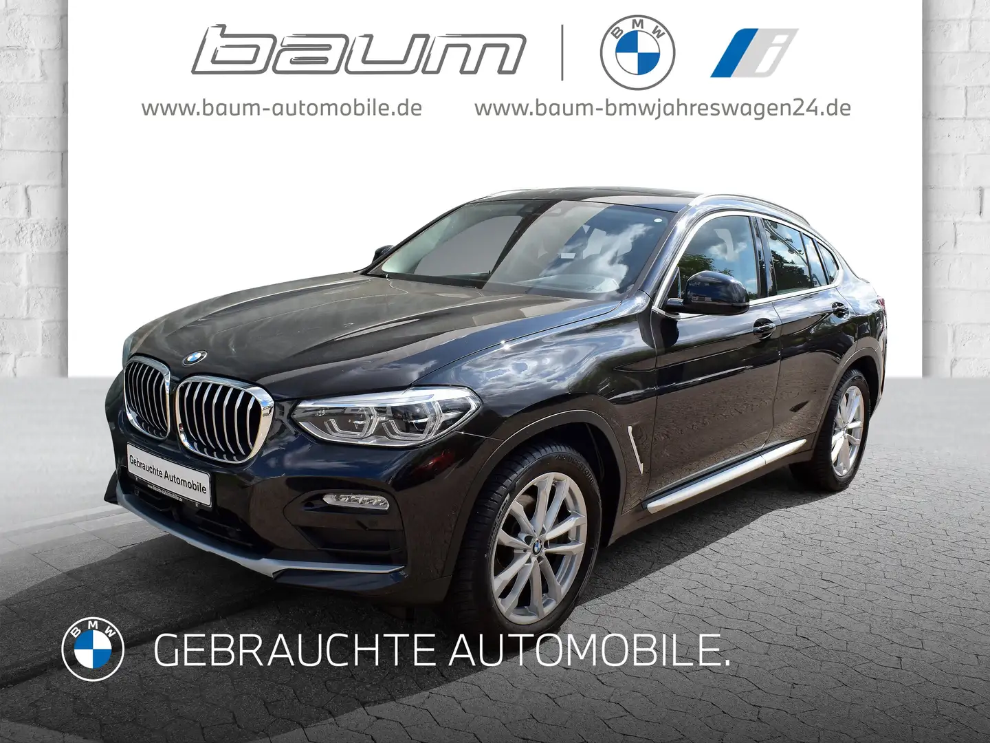 BMW X4 xDrive20d xLine Head-Up HiFi LED WLAN AHK Schwarz - 1