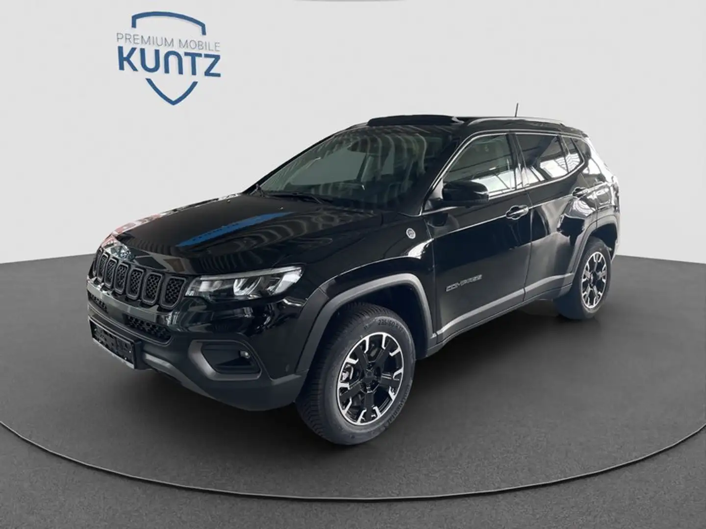 Jeep Compass Trailhawk Plug-In Hybrid 4WD Leder+Pano+Tech+Kom+ Schwarz - 1