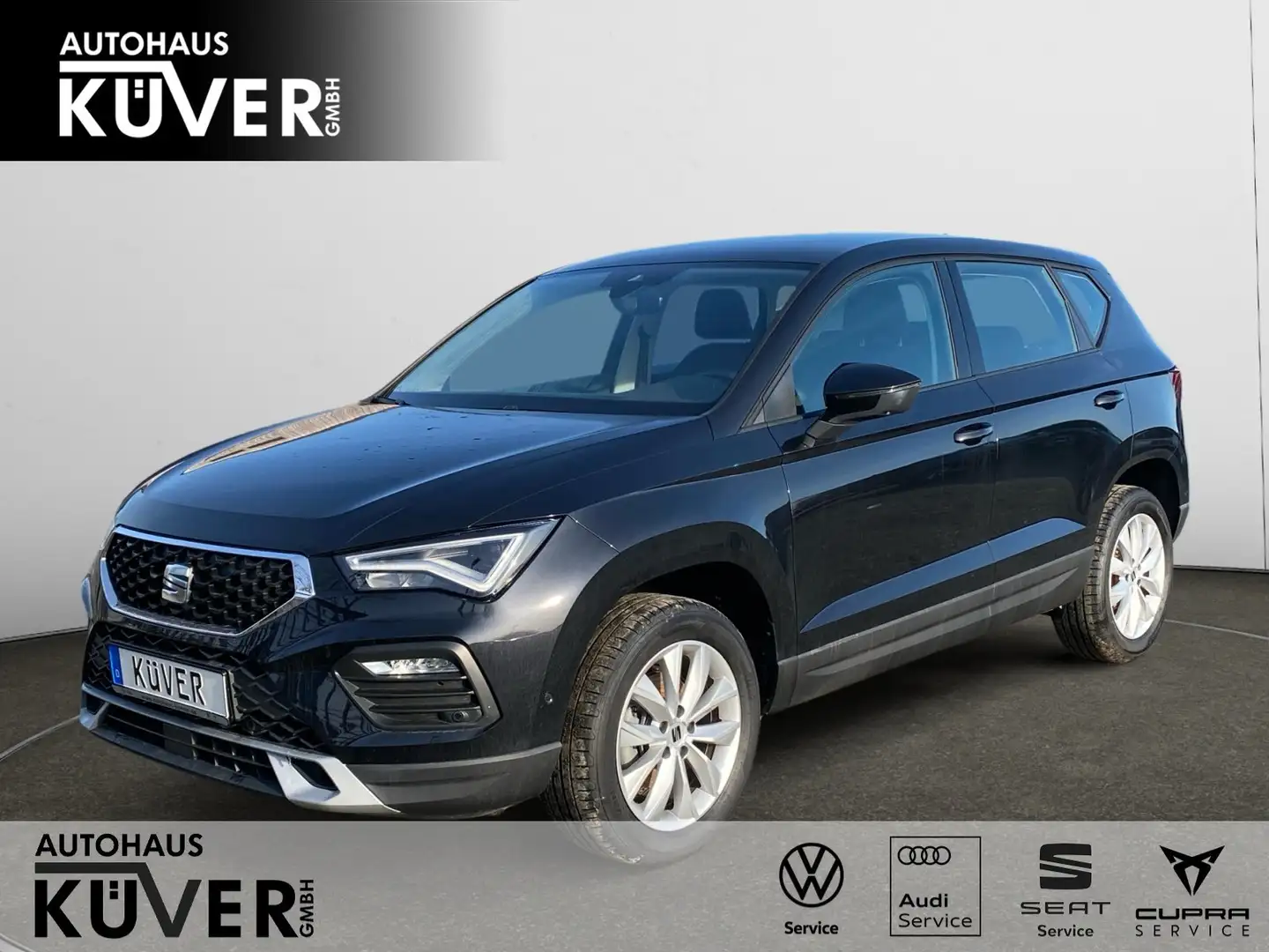SEAT Ateca Style 1.5 TSI DSG ACC*AHK*NAVI*LED*PDC*SHZ Schwarz - 1