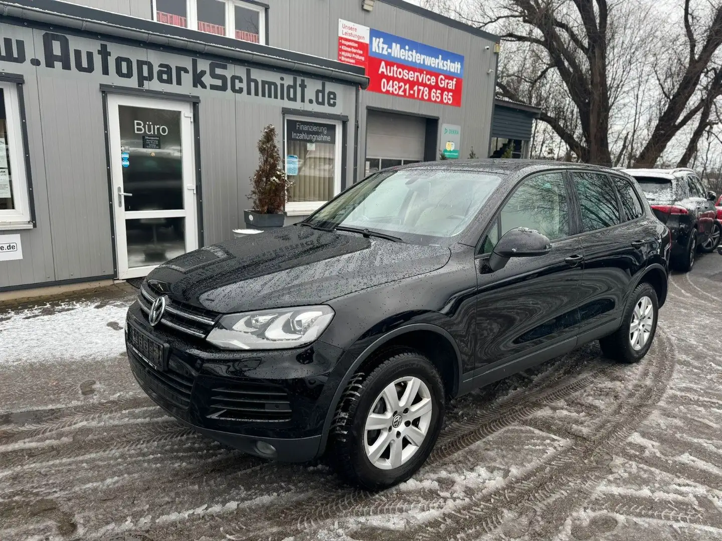 Volkswagen Touareg V6 TDI 1-HAND°AUTOM°SZHG°360°*LEDER°SH! Schwarz - 1