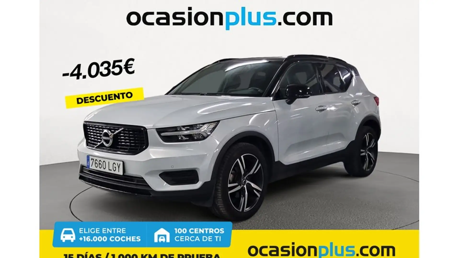 Volvo XC40 D3 R-Design Plateado - 1