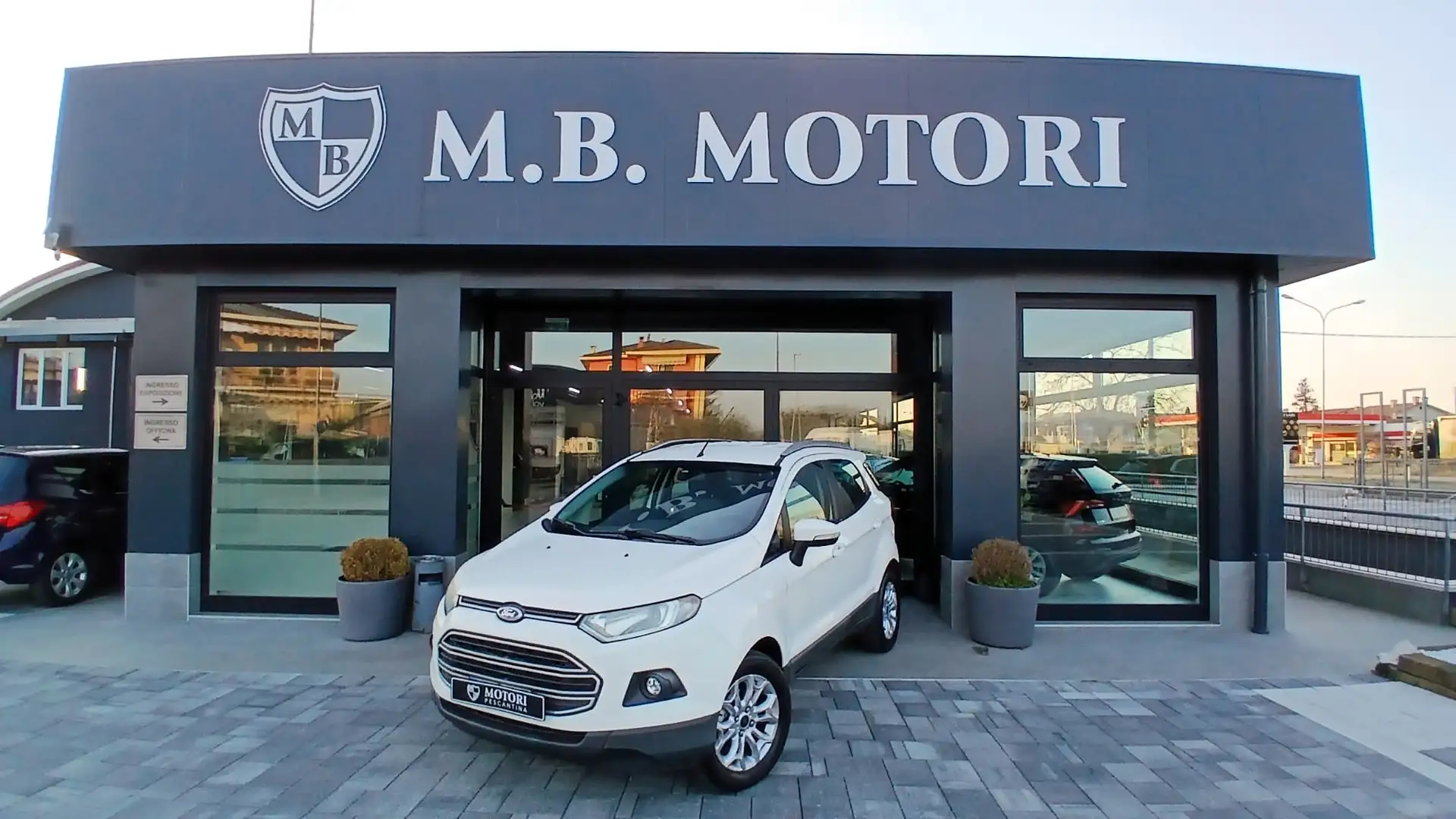 Ford EcoSport EcoSport  1.5 tdci  95cv E6 Weiß - 1