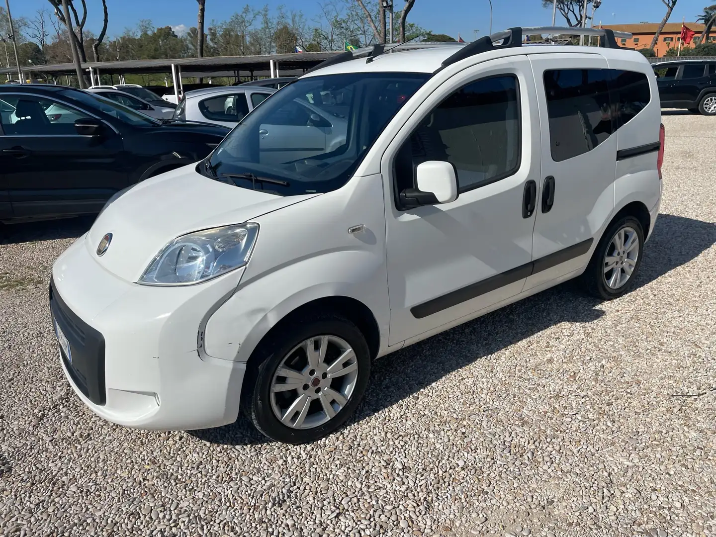 Fiat Qubo Qubo 1.4 8v natural power Dynamic 70cv Blanc - 1