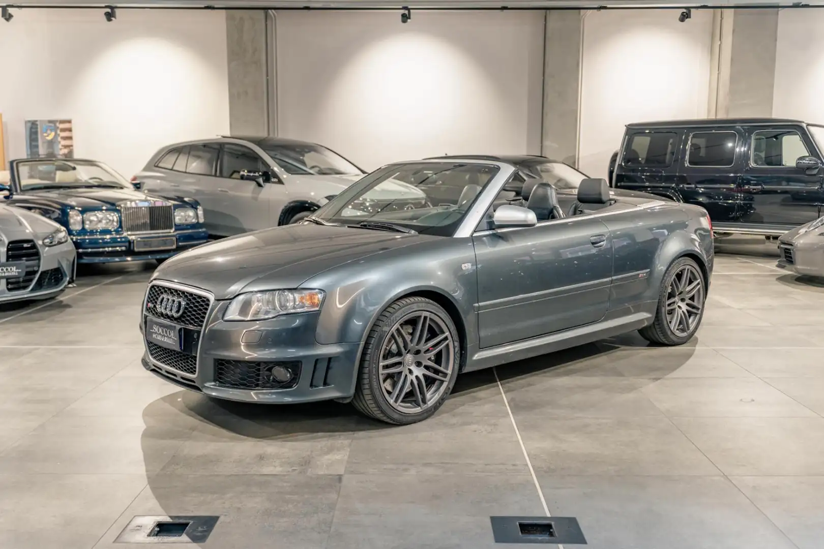 Audi RS 4 Cabriolet 4.2 V8 quattro*SEDILI A GUSCIO* Gri - 1