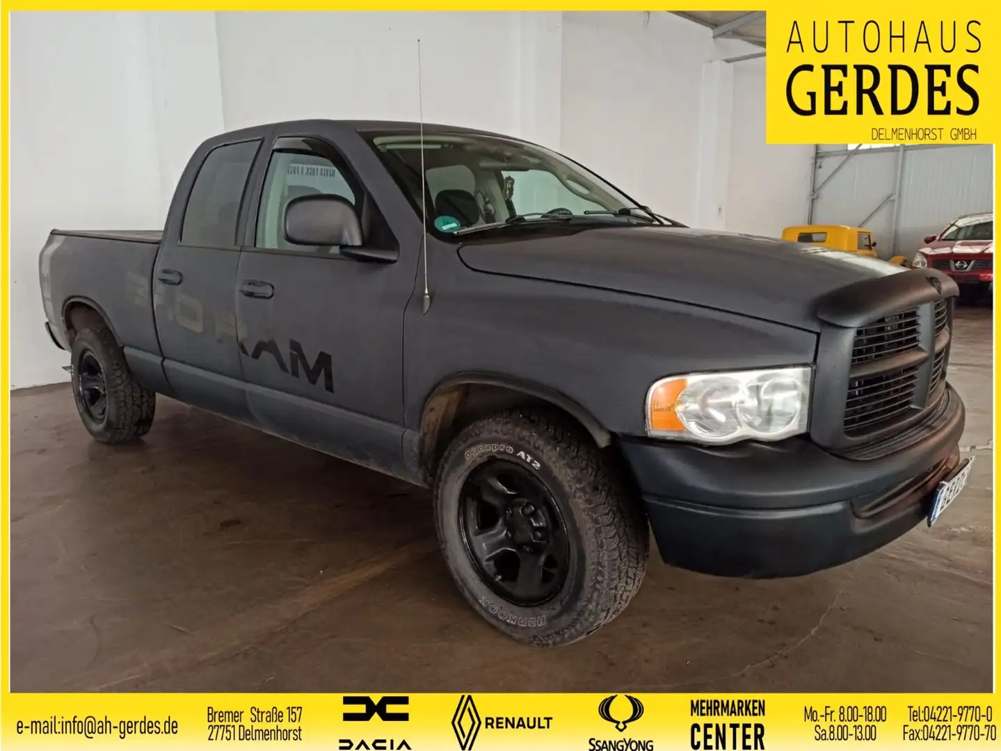 Dodge RAM 1500 6-Sitzer, LPG Gris - 1