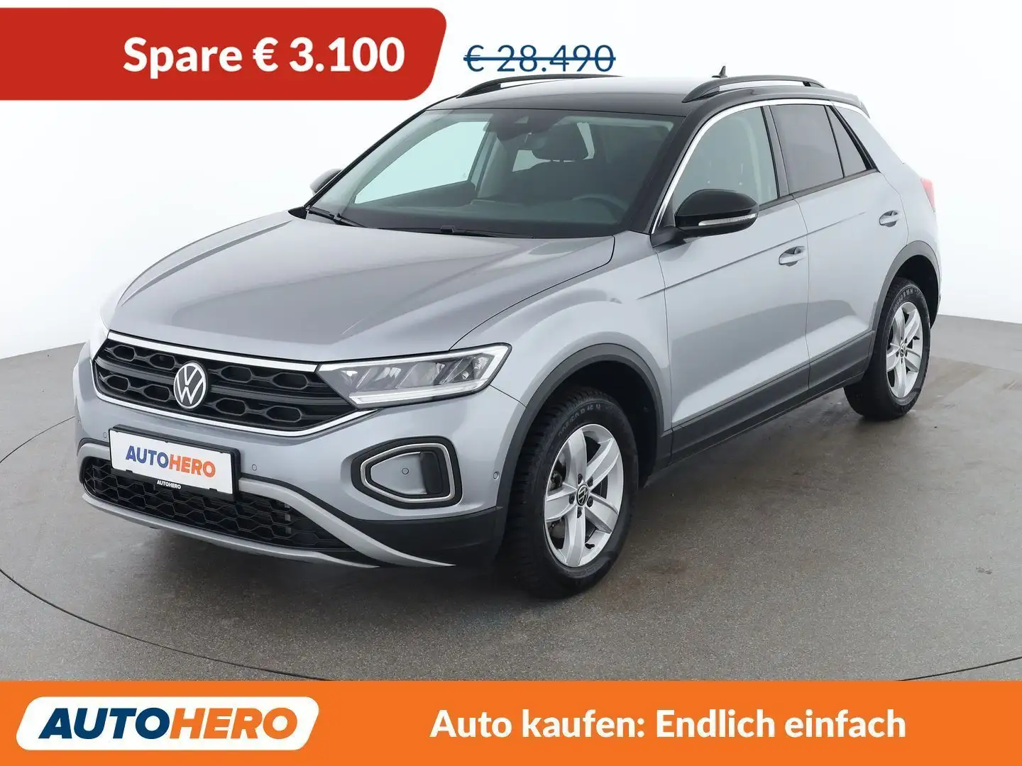 Volkswagen T-Roc 1.5 TSI ACT Life Silber - 1