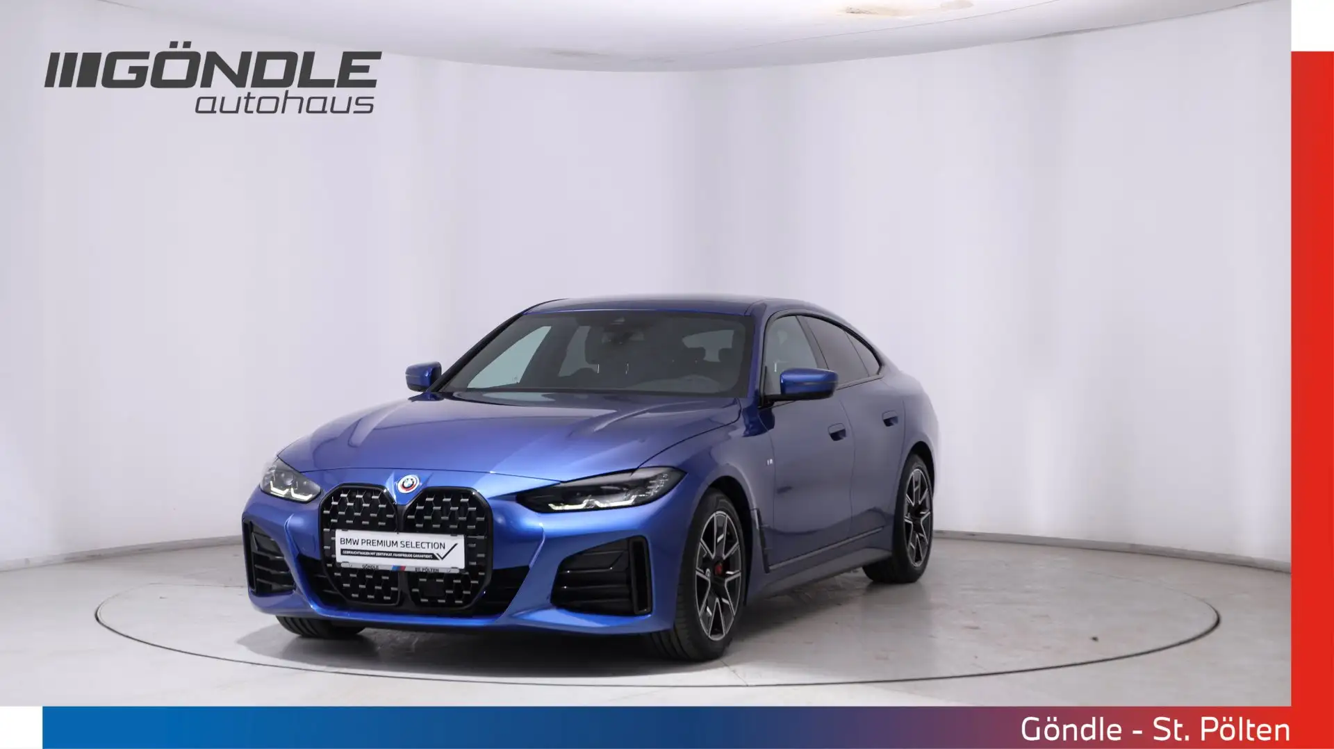 BMW 420 d xDrive Blau - 1