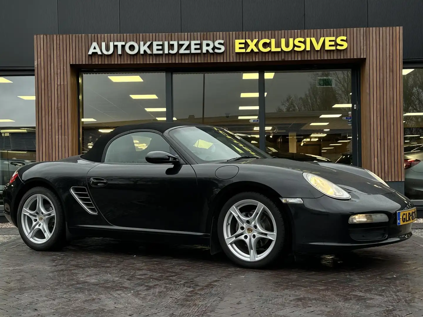 Porsche Boxster 2.7 Leer Navi Cruise Clima Spoiler BOSE Stoelverw. crna - 1