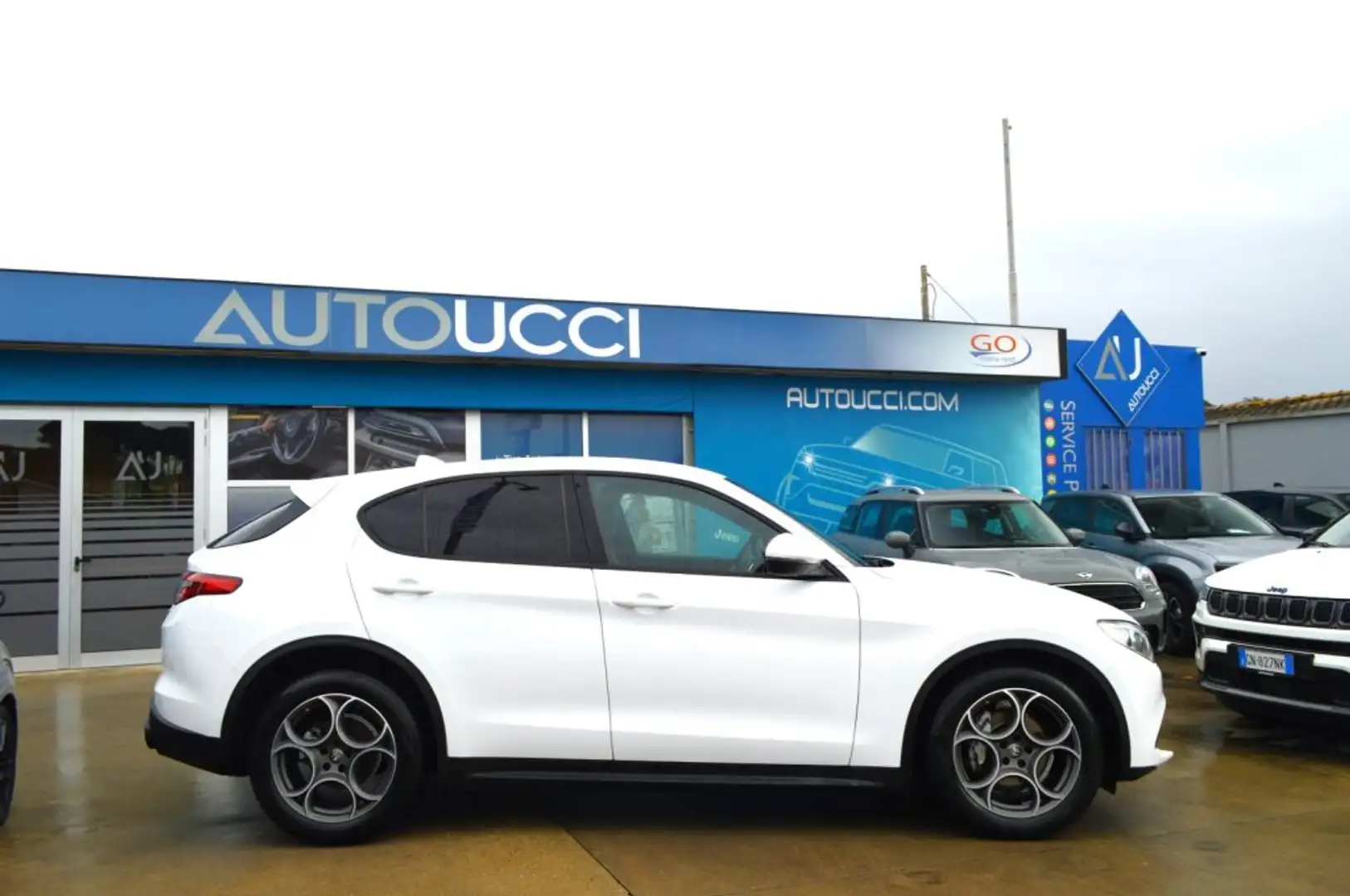 Alfa Romeo Stelvio 2.2 Turbodiesel 160 CV AT8 RWD Sprint Bianco - 2