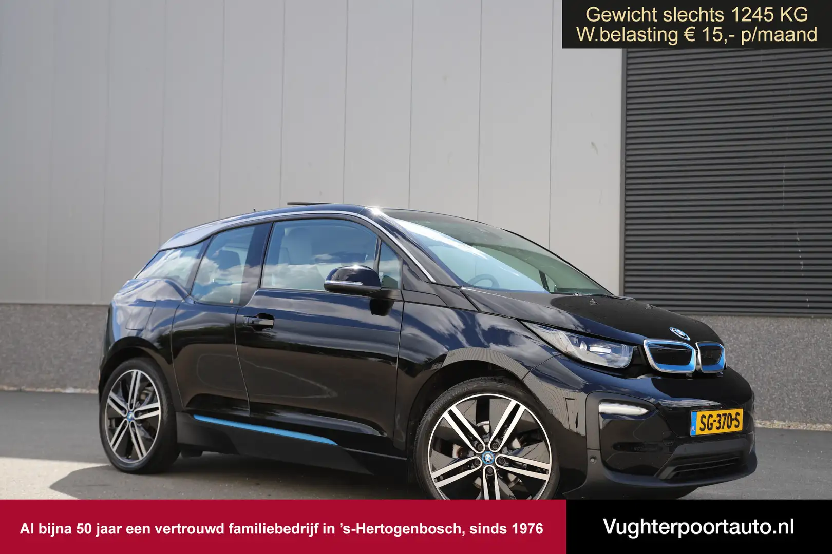 BMW i3 Executive 94Ah 33 kWh/Sunroof/Adaptive/Trekhaak/H- Zwart - 1