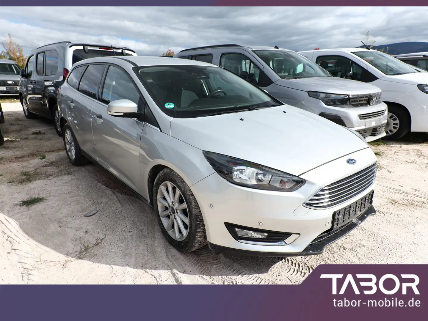 Ford Focus 1.5 EcoBoost 182 Aut. Titanium Nav ParkAs Silber - 2