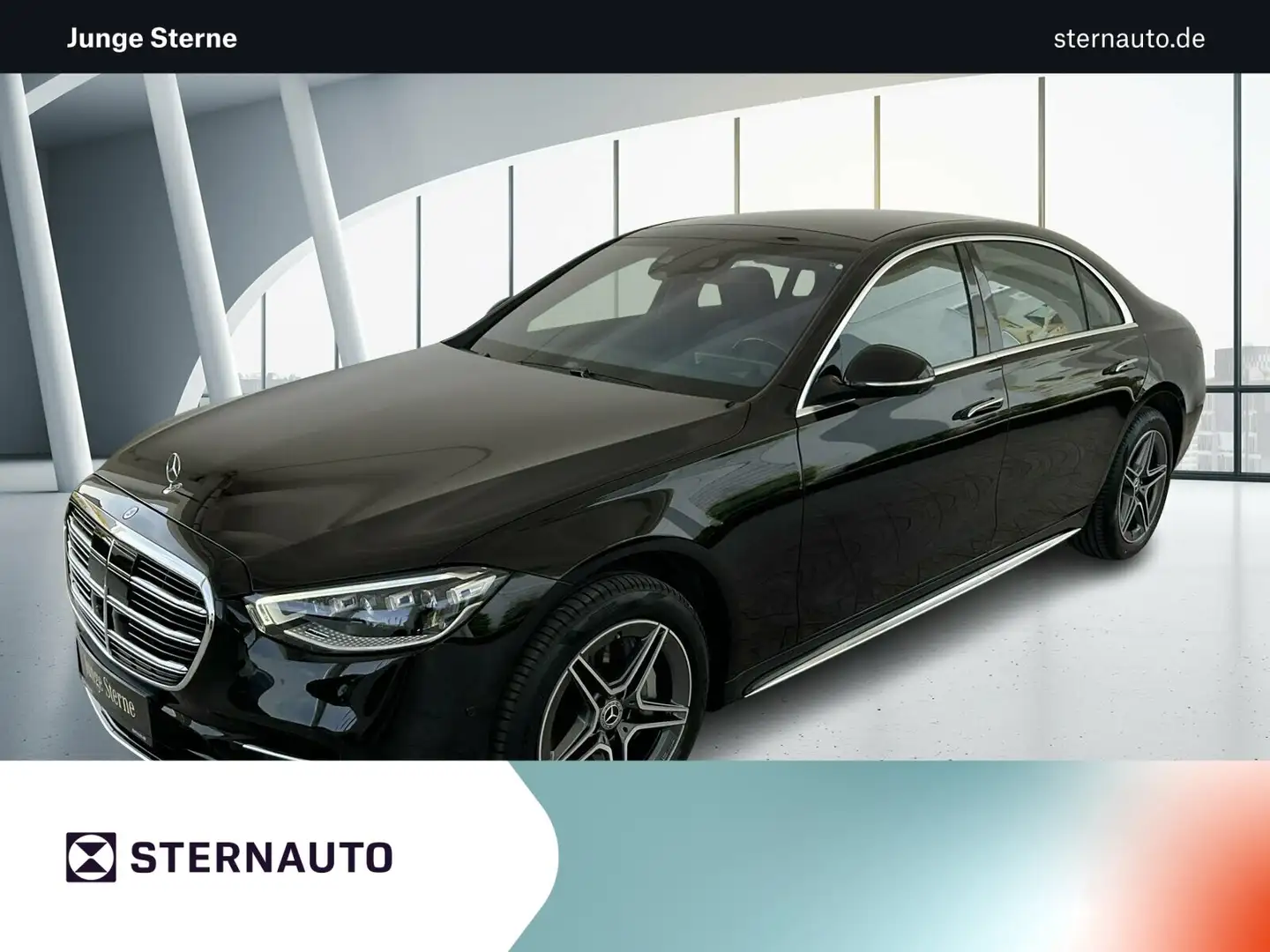 Mercedes-Benz S 450 S 450 d 4M lang AMG Line/Pano.-Dach/Distronic Navi Noir - 1