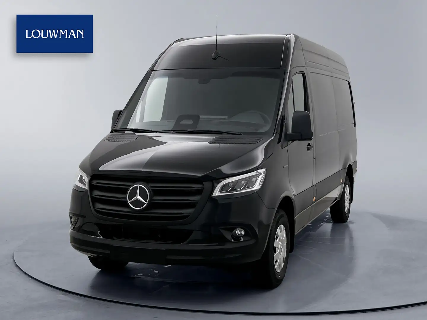 Mercedes-Benz 320 eSprinter L2H2 SELECT RWD 81kWh | DC Laden 115KW | Zwart - 1