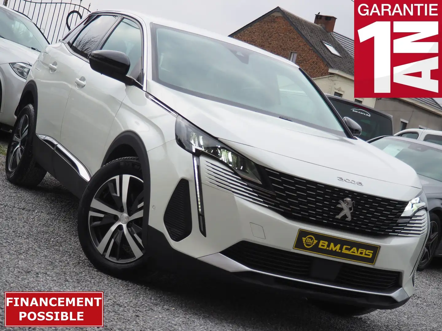 Peugeot 3008 1.5 BlueHDi ✅ALLURE PACK✅BOITE AUTO-GPS-CLIM Blanc - 1