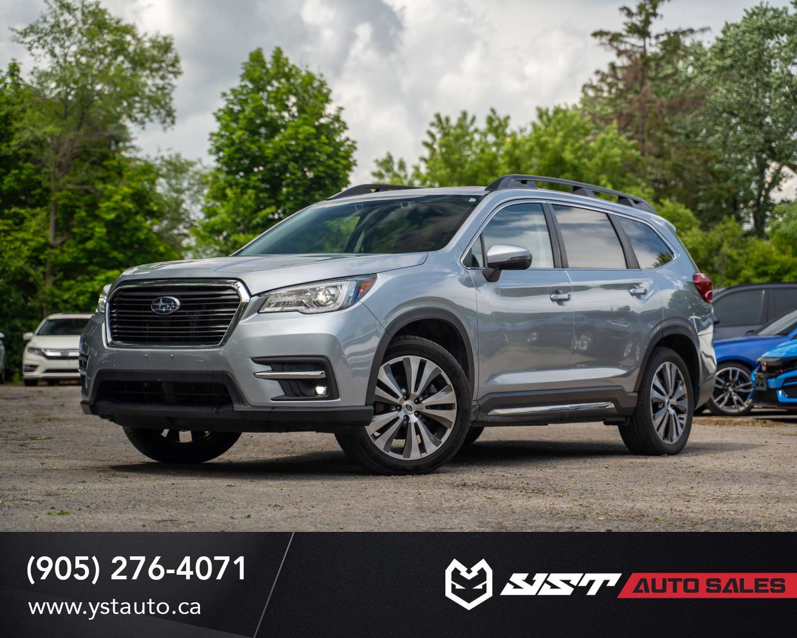 Silver 2022 Subaru Ascent Limited 8-Passenger AWD SUV / Crossover All-Wheel Drive Automatic