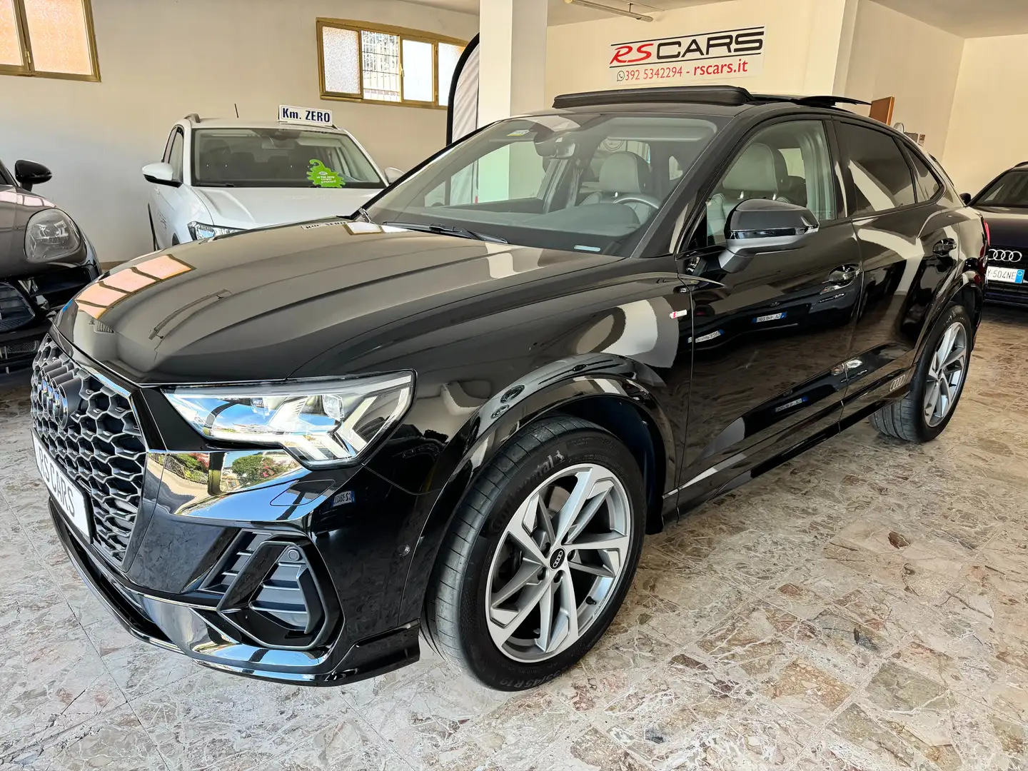 Audi Q3 Sportback 40 tdi quattro S line Black Tetto Matrix Nero - 1