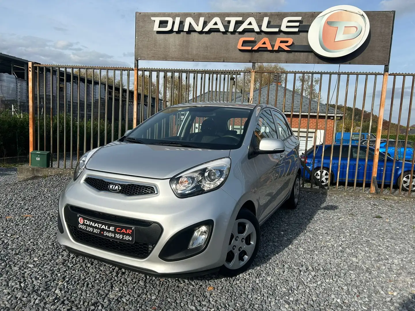 Kia Picanto 1.2i Automatique - First Owner - 12 mois Garantie Plateado - 1