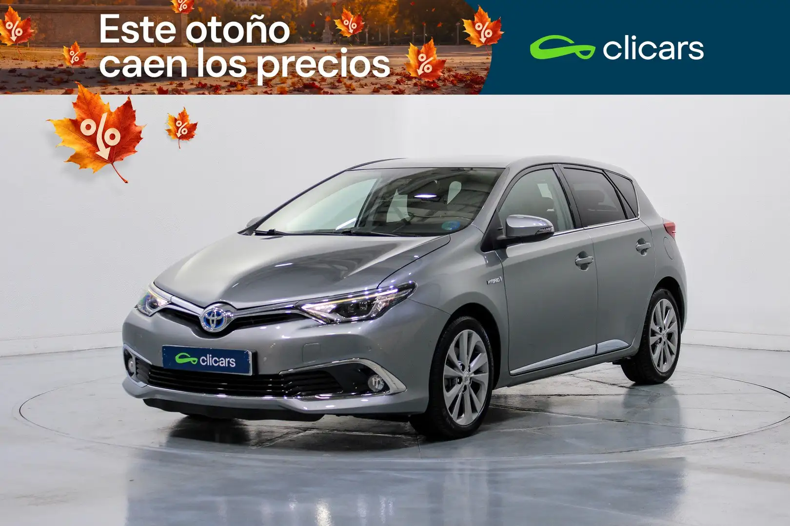 Toyota Auris hybrid 140H Advance Gris - 1
