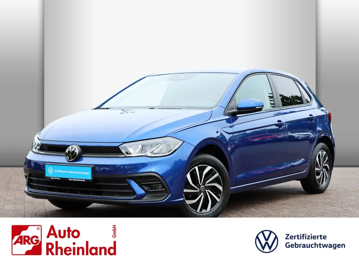 Volkswagen Polo FRESH 1.0 LED/GJR/PDC/SITZHZ/RADIO APP Bleu - 1