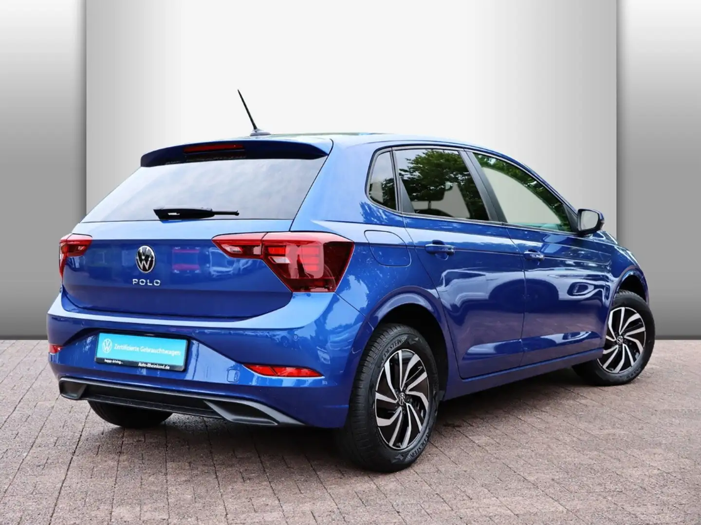 Volkswagen Polo FRESH 1.0 LED/GJR/PDC/SITZHZ/RADIO APP Bleu - 2