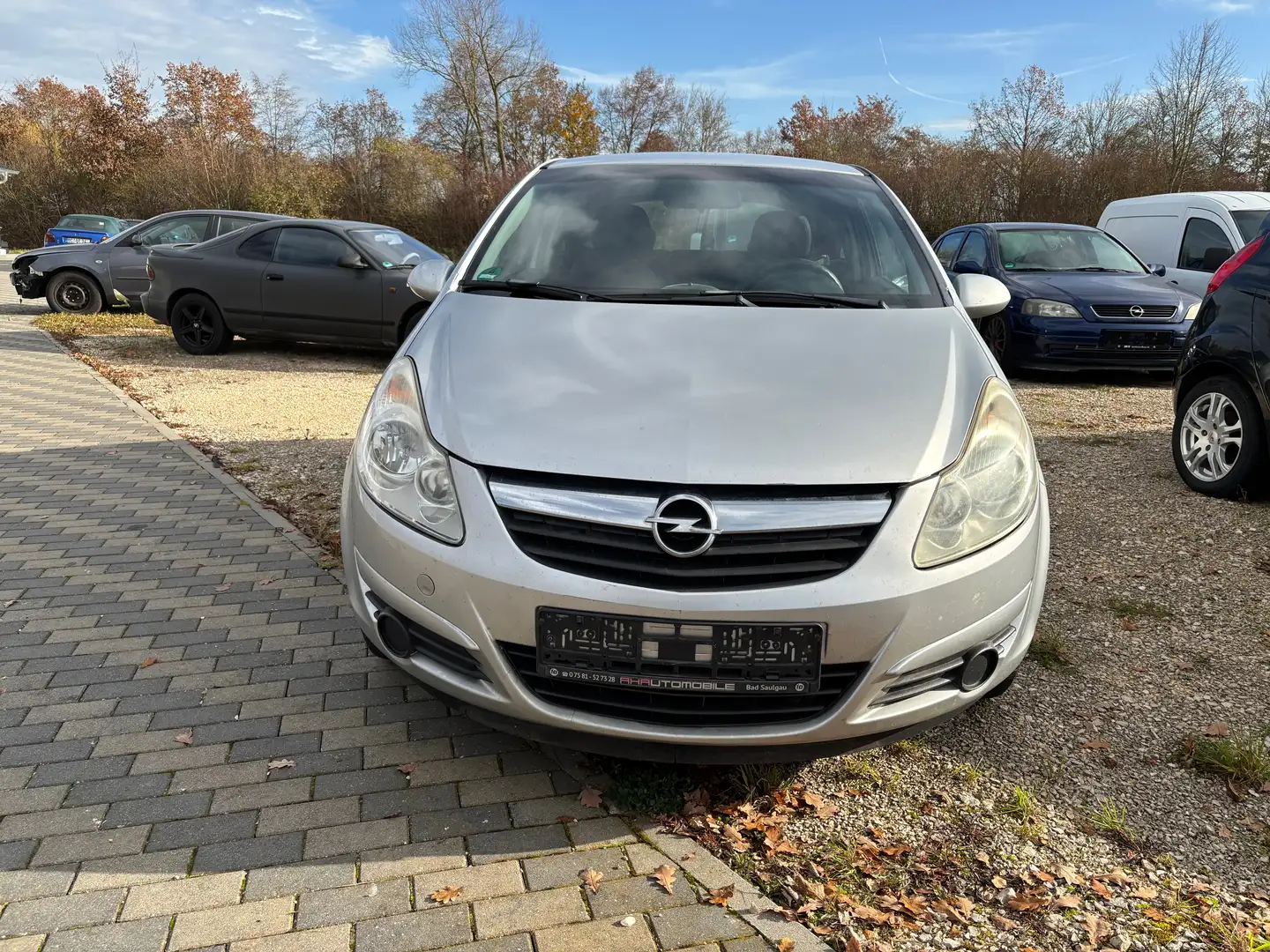 Opel Corsa Corsa  3-Türer 1.0 : Euro 4 !!!! Klima !!!! Silber - 1