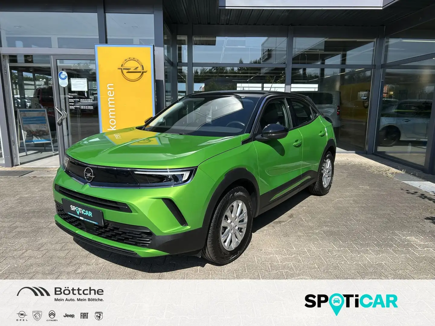 Opel Mokka e Edition Metallic/LED/KAMAERA/60 Monate Garantie Vert - 1