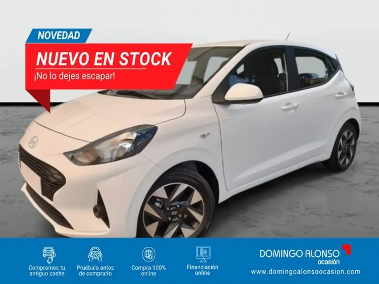 Hyundai i10 1.0 MPI Klass Blanco - 1