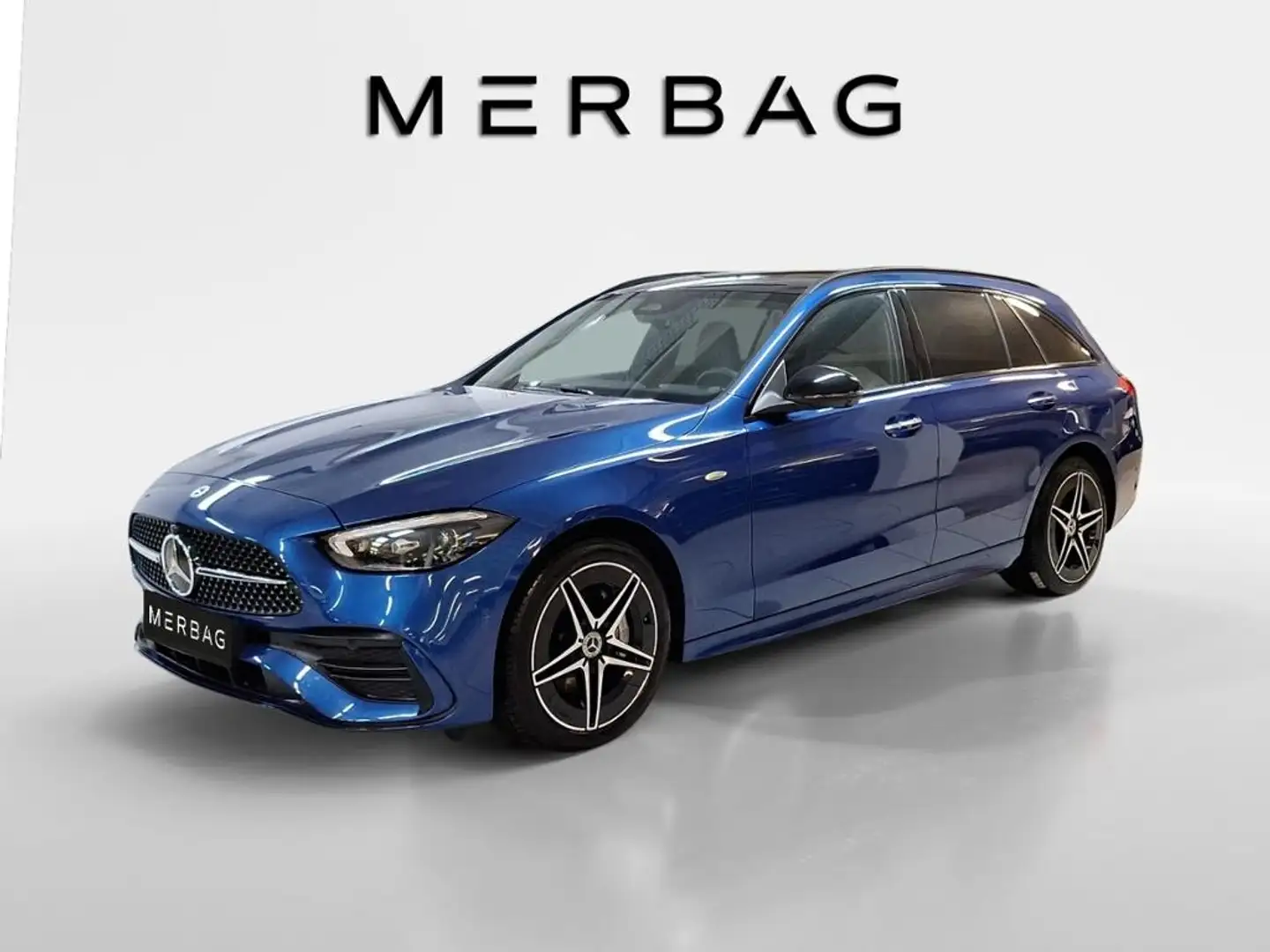 Mercedes-Benz C 300 de 4M T Hybrid 360 ACC AHK AUT Akustikglas Blau - 1