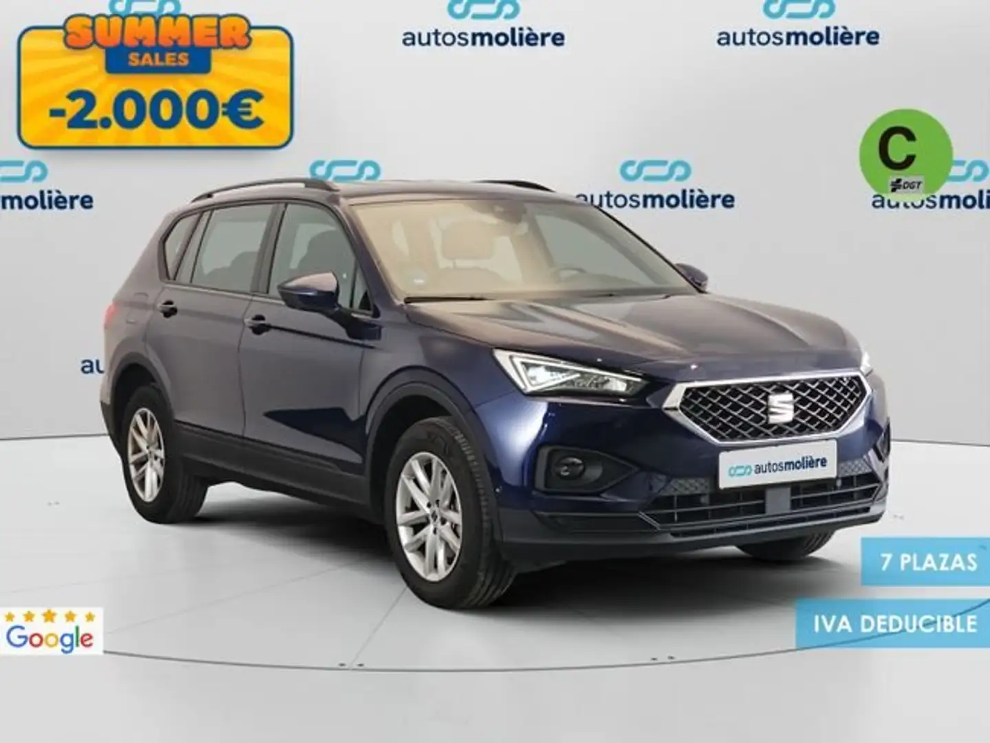 SEAT Tarraco 1.5+TSI+S%26S+Style+XL+DSG+110+kW+%28150+CV%29 Azul - 2