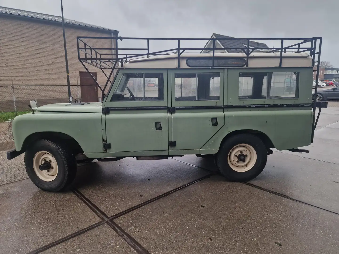 Land Rover Defender Serie 3, 2.6 ltr, benzine, met werk, zeldzaam, net Verde - 2