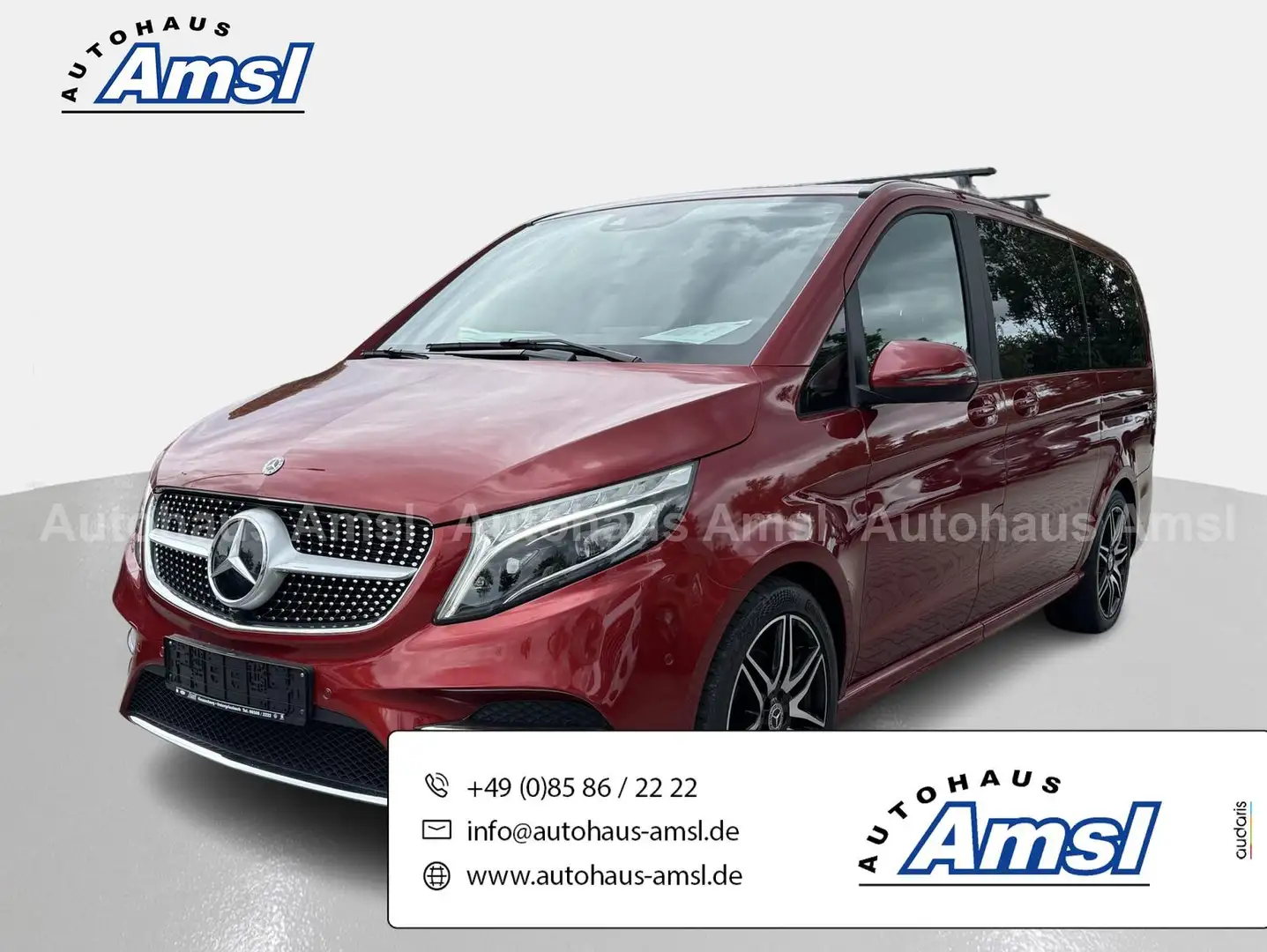 Mercedes-Benz V 250 V-Klasse V250d 2.0 CDI Edition AMG Autom./8-fach Rot - 1