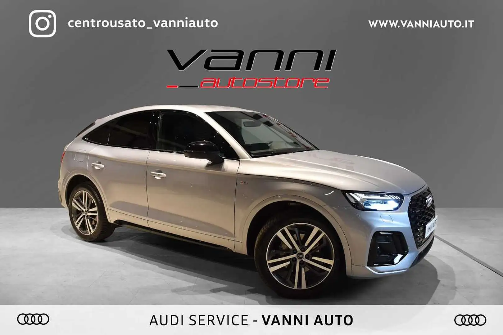 Audi Q5 SPB 40 TDI quattro S tronic Identity Black Argento - 1