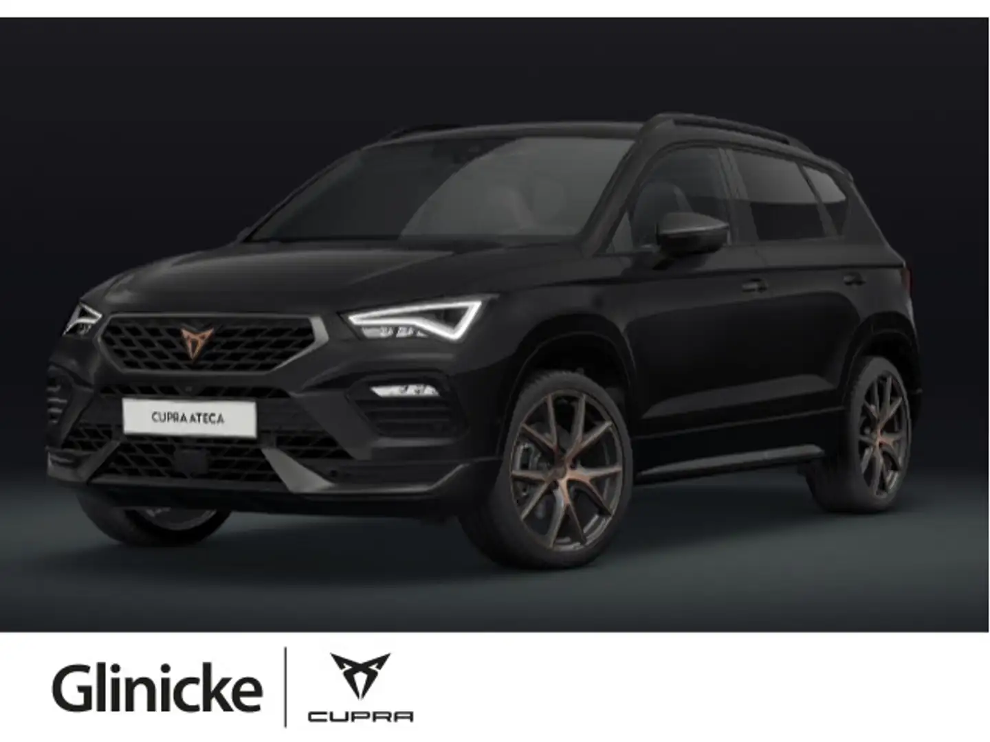 CUPRA Ateca 2.0 TSI Nav/beats/ACC/EasyOpen/AppCon/19" Schwarz - 1