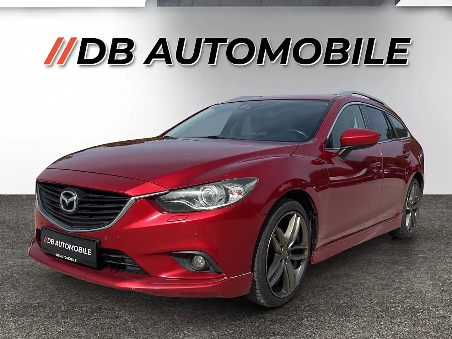 Mazda 6 Mazda6 Attraction 2,2 CD Rückfahrkamera Rot - 1