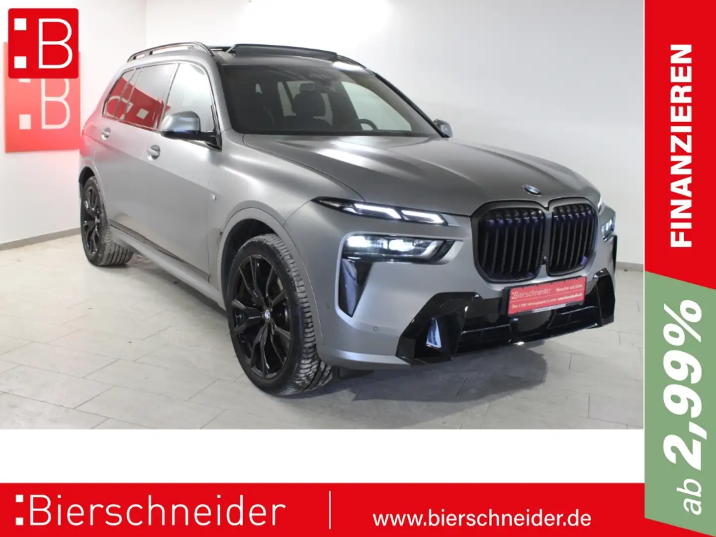 BMW X7 xDrive 40d M-Sport Pro 22 PANO AHK 7-SITZ H K Szary - 1