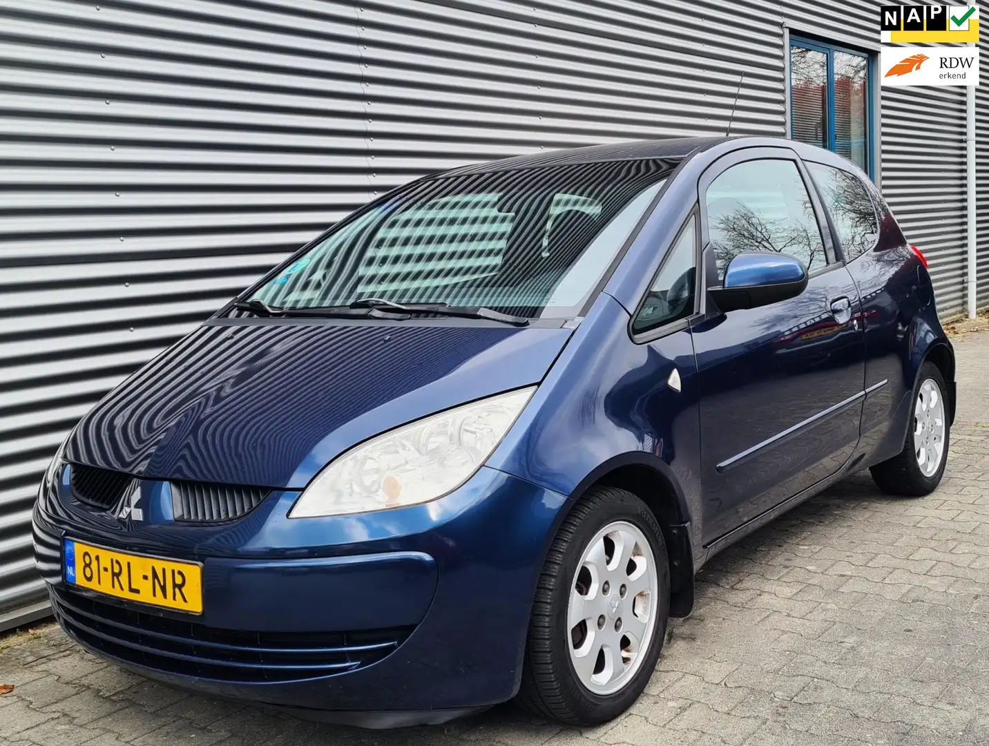 Mitsubishi Colt 1.1 CZ3 05-2005 Blauw Metallic Azul - 1