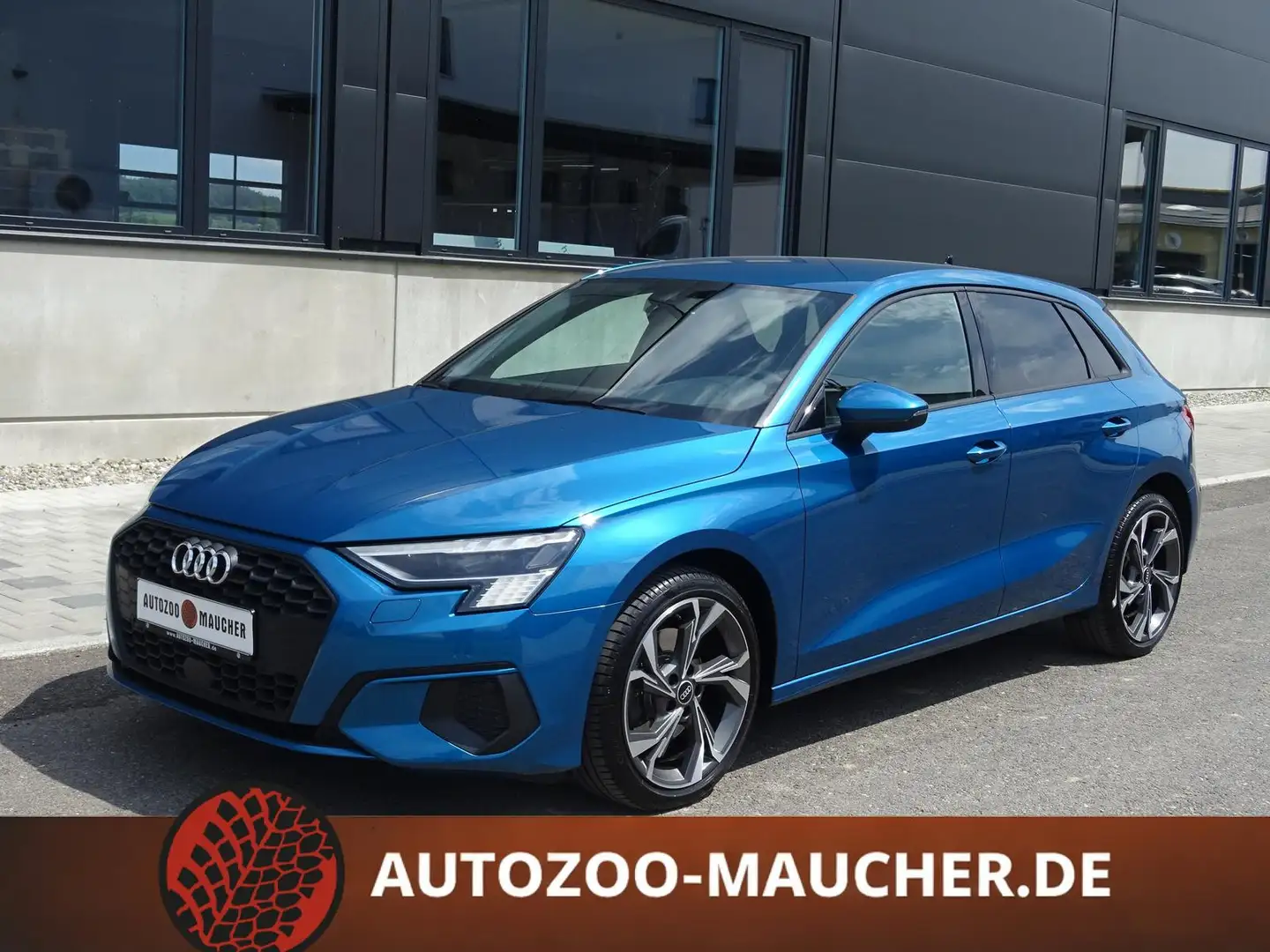 Audi A3 Sportback 30 TDI/18 Zoll/PDC/SHZ/B&O/Matrix Blau - 1