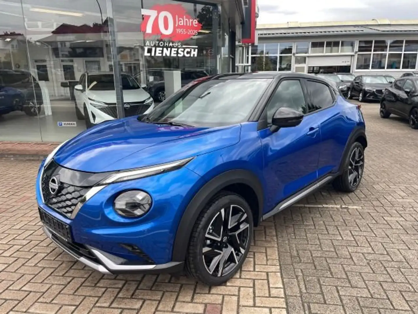 Nissan Juke Hybrid N-Design Navi Kamera Leder Blau - 1
