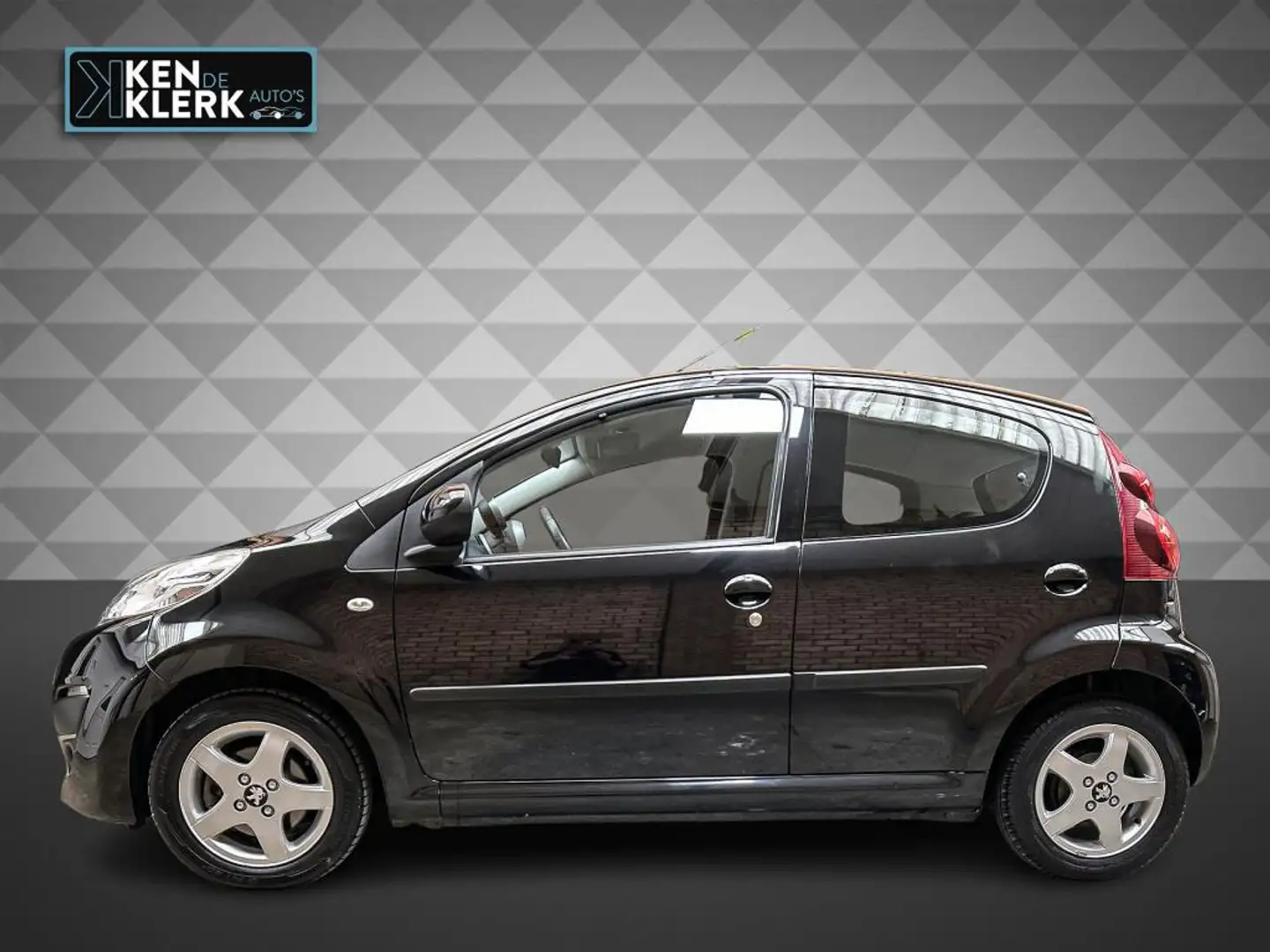 Peugeot 107 1.0 Active| AUTOMAAT | AIRCO | 45000km NAP! Noir - 2