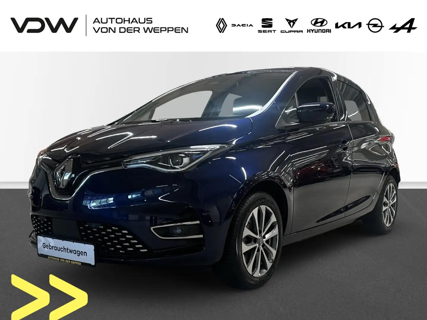 Renault ZOE Intens Klima Navi Rückfahrkamera Sitzheizung Blau - 1
