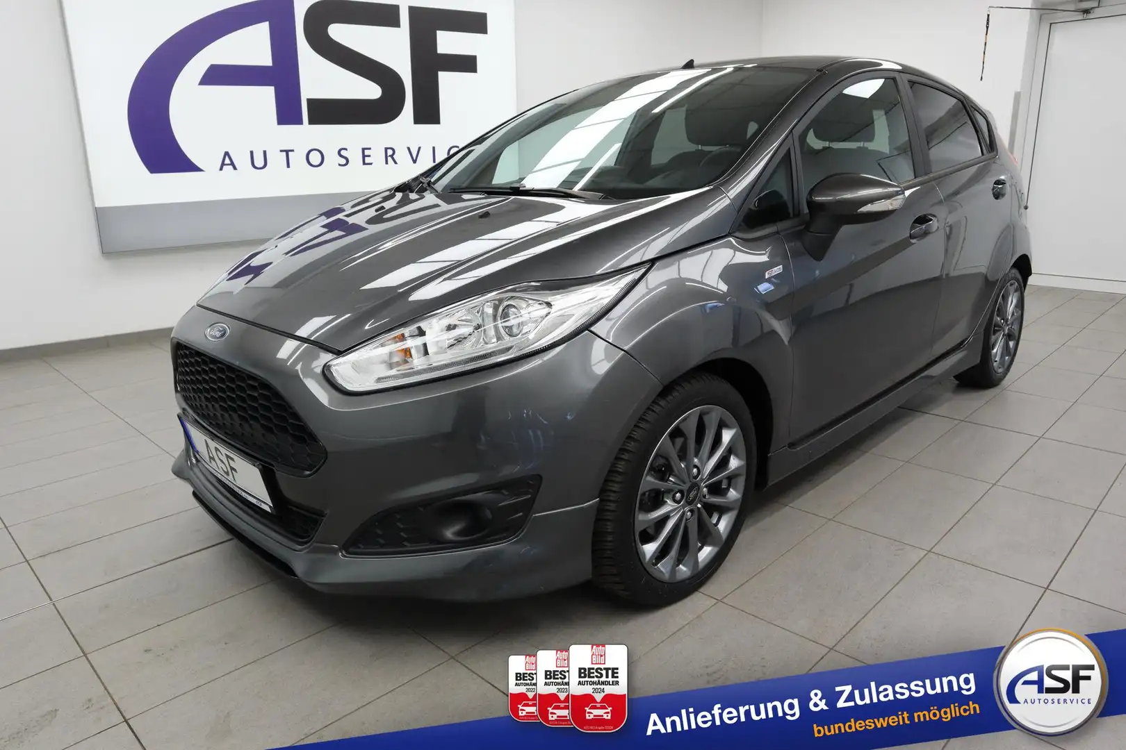Ford Fiesta ST-Line #Navi #Sportpaket #Winterpaket #Privacy... Gris - 1