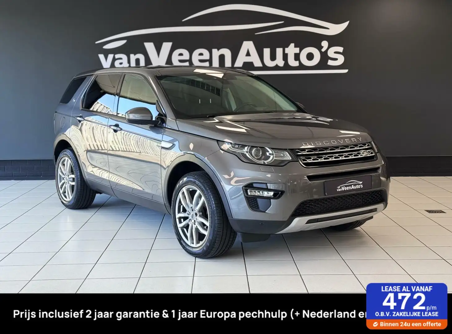 Land Rover Discovery Sport 2.0 HSE Luxury 7p.2 Jaar garantie Gris - 1