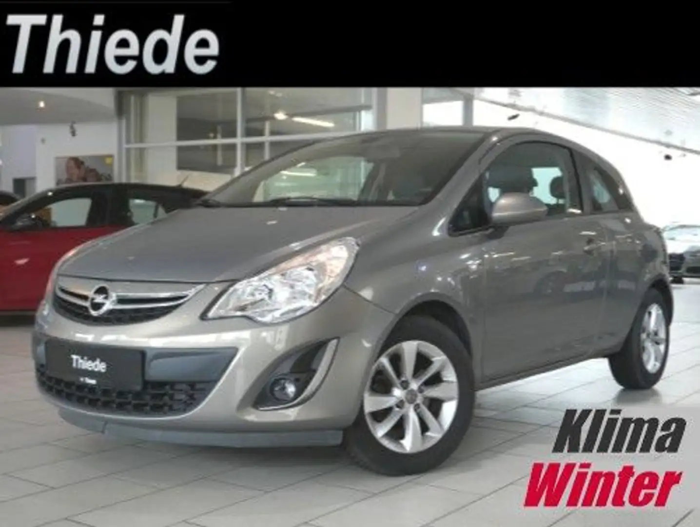 Opel Corsa D 1.4 ENERGY 3-TÜR KLIMA/WINTER/NEBEL/PDC Gris - 1