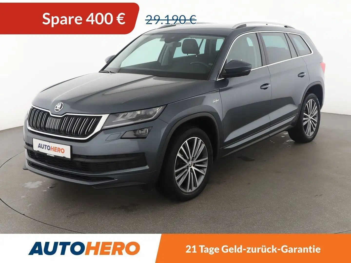 Skoda Kodiaq 2.0 TDI Laurin & Klement 4x4 Aut.*NAVI*LED*ACC* Grau - 1