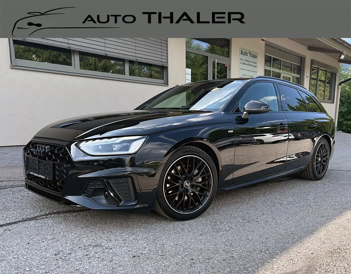 Audi A4 A4 Avant 40 TDI quattro S-line S-tronic S-line Schwarz - 1