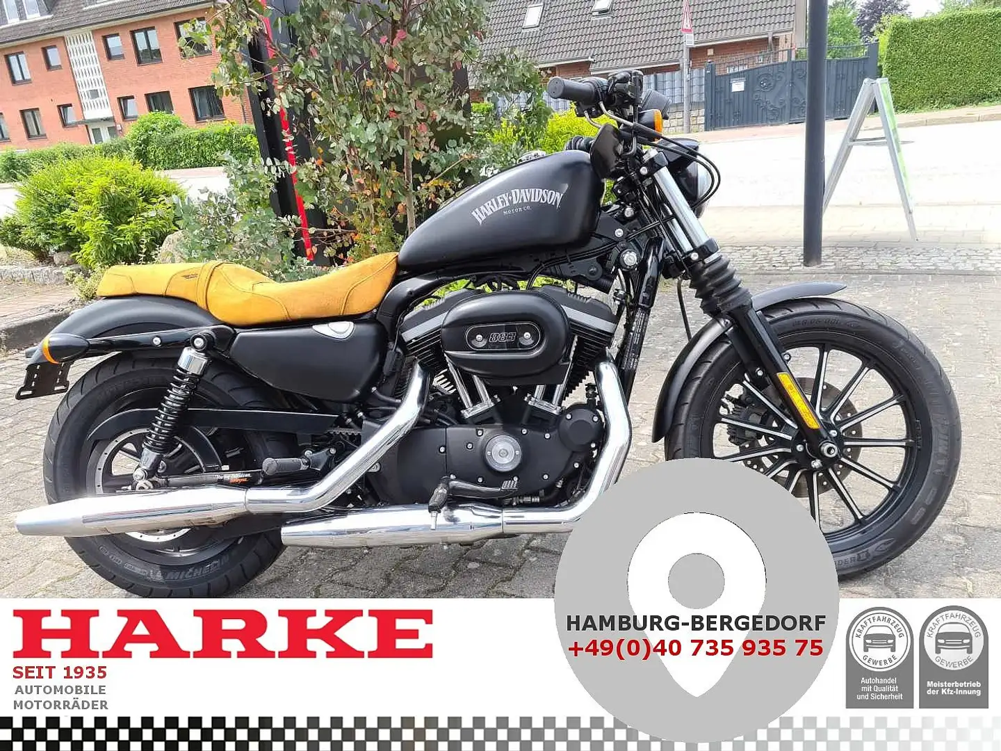 Harley-Davidson Sportster XL 883 N Iron Schwarz - 1