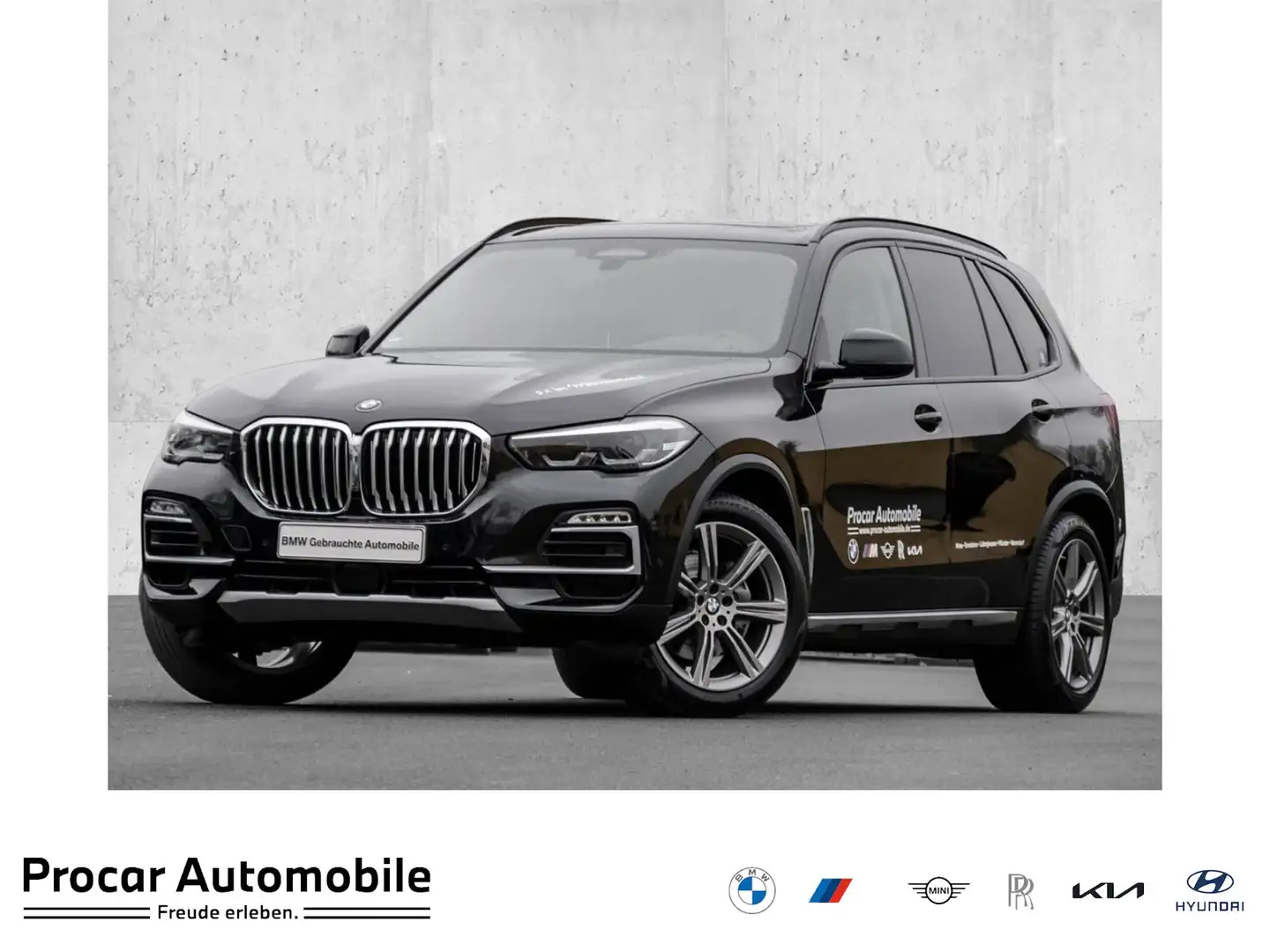 BMW X5 xDrive30d XLine + AHK + HeadUp + LED + Memory Noir - 1